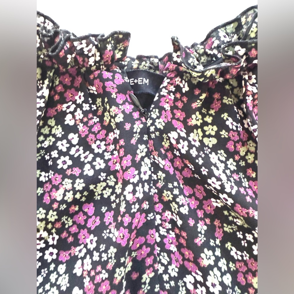 ME+EM Floral High-Low Maxi Dress Size 6 New - Picture 6 of 12